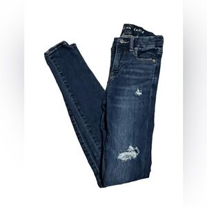 American Eagle high-rise jeggings. Luxe stretch. Woman’s size 000R.